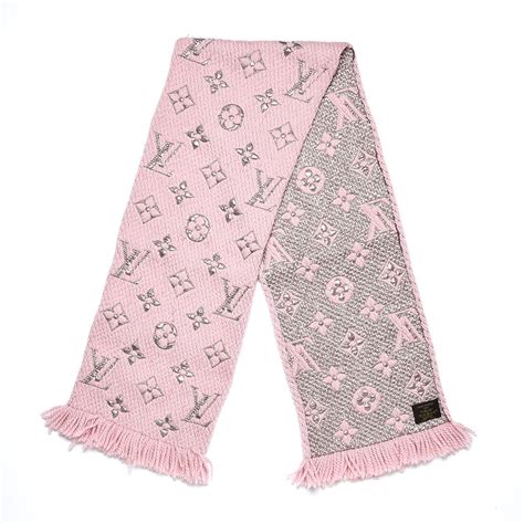 lv scarf pink